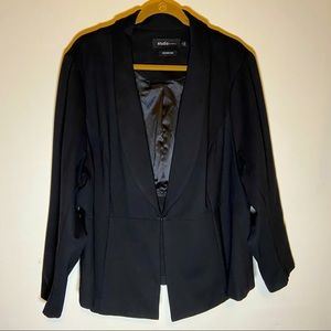 Plus Size Black Blazer, Suit Jacket
